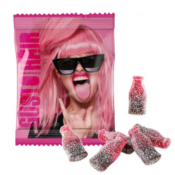 Sour Cola-Cherry Fruit Gum