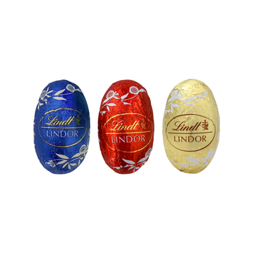 Lindt Lindor Mini-Eier, ca. 3 Monate haltbar