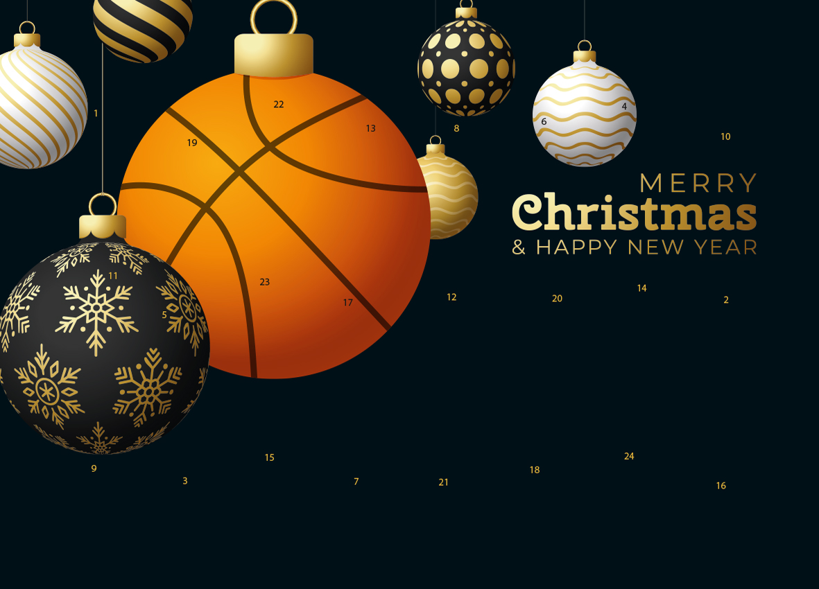 Sportliche Weihnachten - Basketball M123