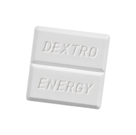 DEXTRO ENERGY* tablets, best before 12 months