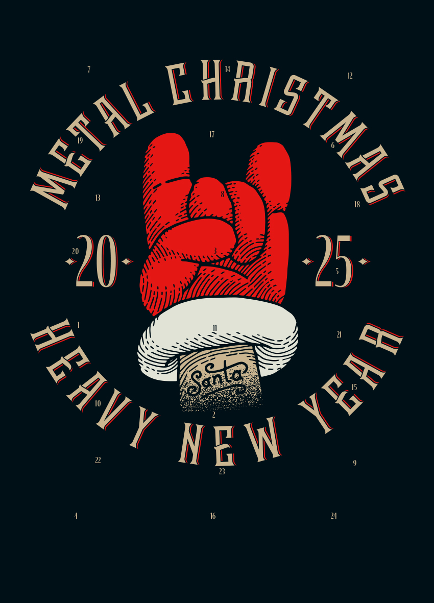 Metal Christmas M108